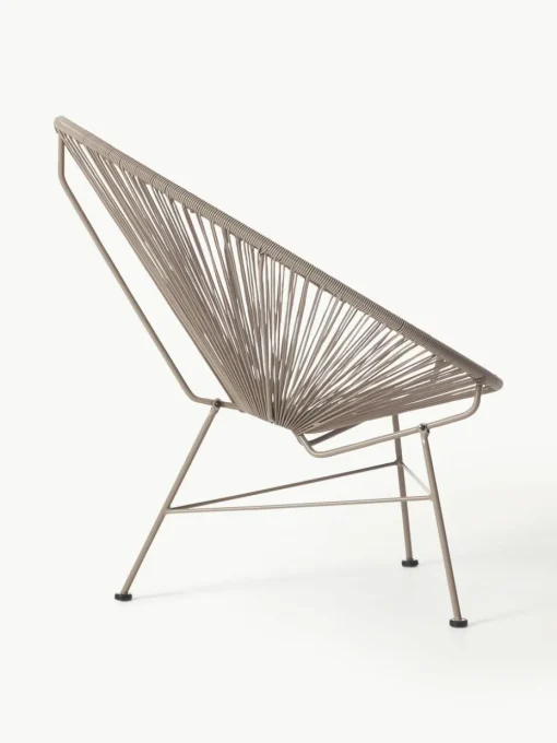 Loungefauteuil Bahia van kunststoffen vlechtwerk