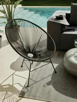 Loungefauteuil Bahia van kunststoffen vlechtwerk