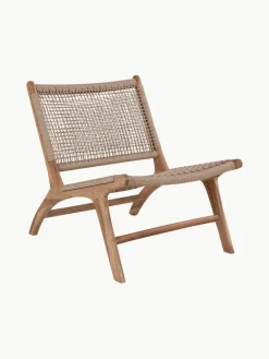 Loungefauteuil Derby van teakhout