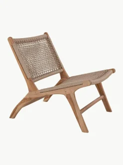 Loungefauteuil Derby van teakhout