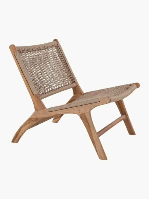Loungefauteuil Derby van teakhout