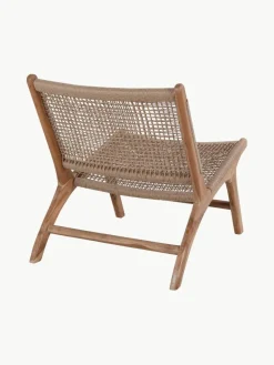 Loungefauteuil Derby van teakhout