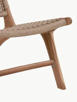 Loungefauteuil Derby van teakhout