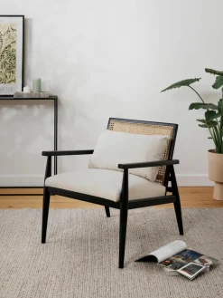 Loungefauteuil Manuell uit berkenhout