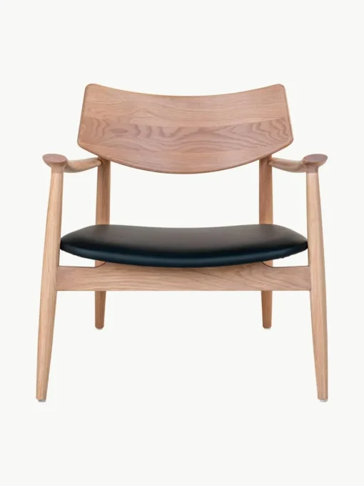 Loungefauteuil Olvera van eikenhout