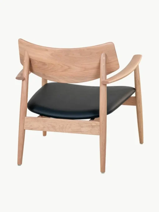 Loungefauteuil Olvera van eikenhout