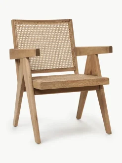 Loungefauteuil Sissi met Weens vlechtwerk