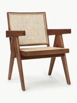 Loungefauteuil Sissi met Weens vlechtwerk