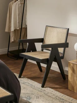 Loungefauteuil Sissi met Weens vlechtwerk