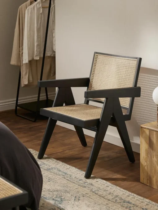 Loungefauteuil Sissi met Weens vlechtwerk