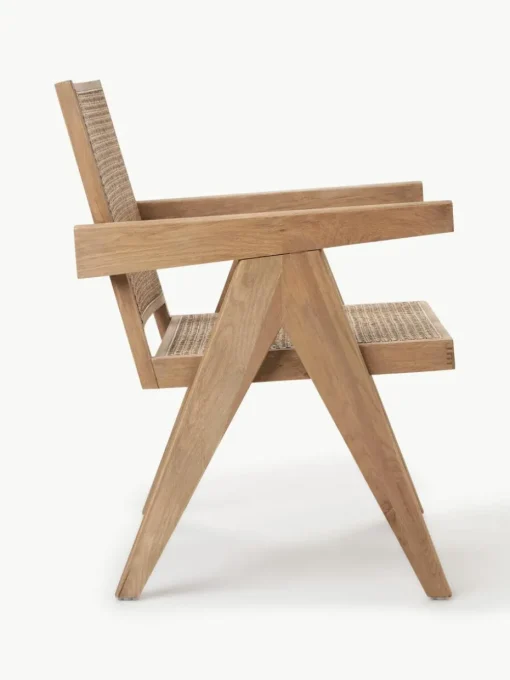 Loungefauteuil Sissi met Weens vlechtwerk