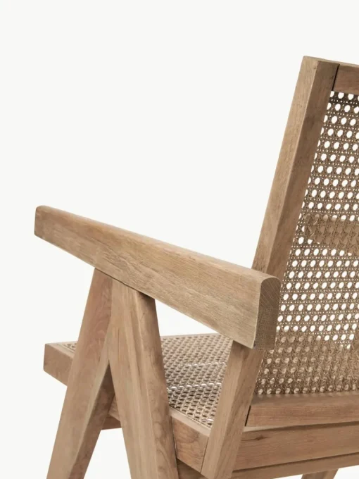 Loungefauteuil Sissi met Weens vlechtwerk