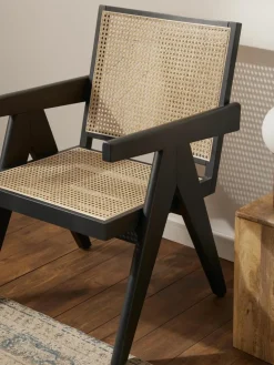 Loungefauteuil Sissi met Weens vlechtwerk