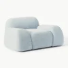 Loungefauteuil Wolke van bouclé
