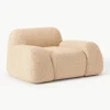 Loungefauteuil Wolke van bouclé