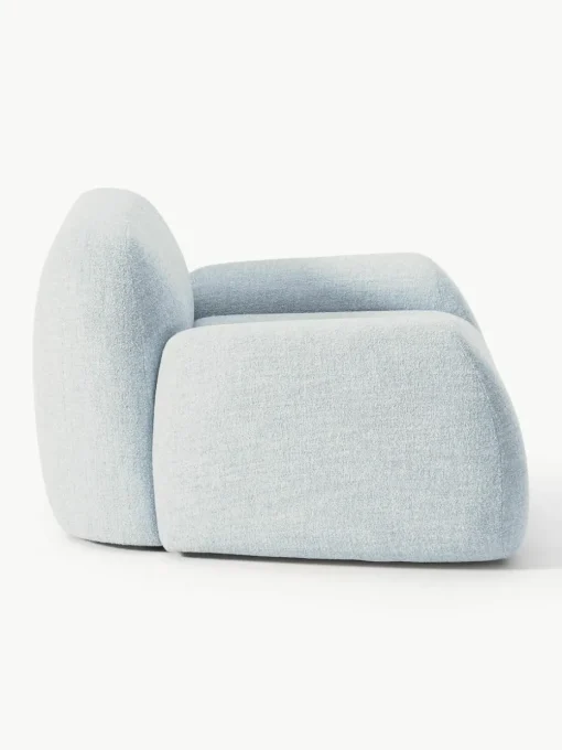 Loungefauteuil Wolke van bouclé