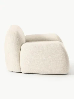 Loungefauteuil Wolke van bouclé