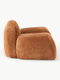 Loungefauteuil Wolke van teddy-bouclé