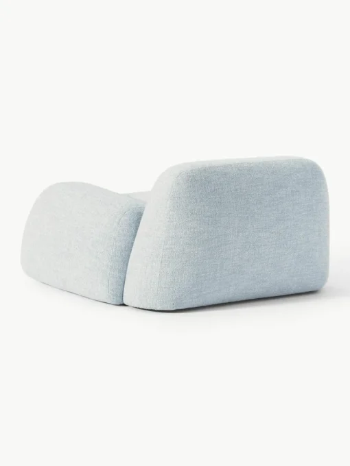 Loungefauteuil Wolke van bouclé