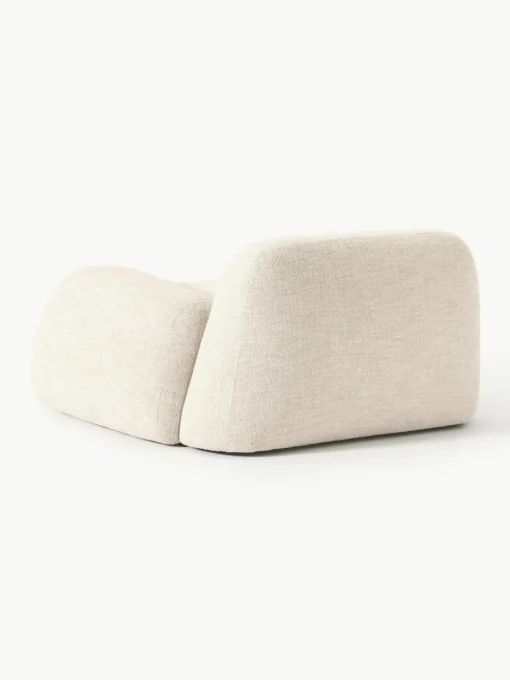 Loungefauteuil Wolke van bouclé