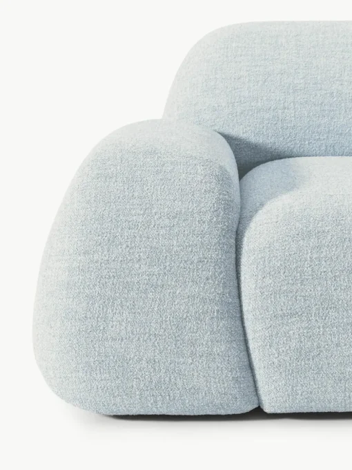 Loungefauteuil Wolke van bouclé