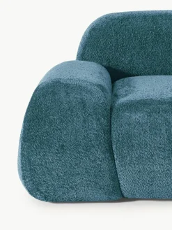 Loungefauteuil Wolke van teddy bouclé