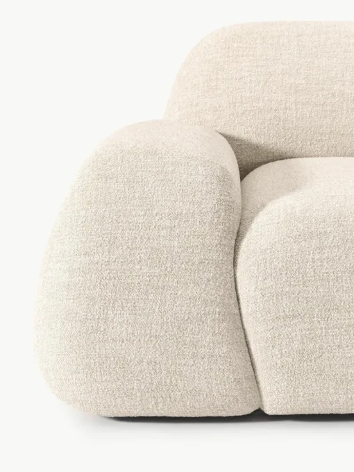 Loungefauteuil Wolke van bouclé