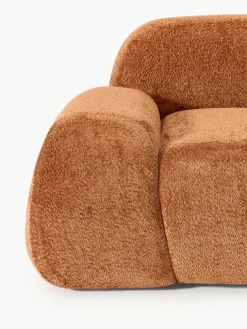 Loungefauteuil Wolke van teddy-bouclé