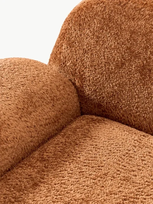 Loungefauteuil Wolke van teddy-bouclé