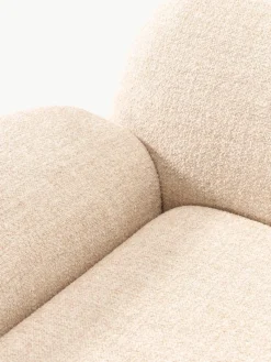 Loungefauteuil Wolke van bouclé