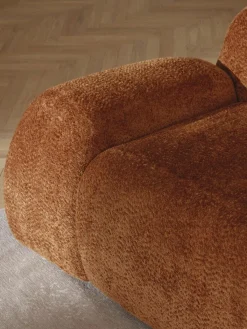 Loungefauteuil Wolke van teddy-bouclé