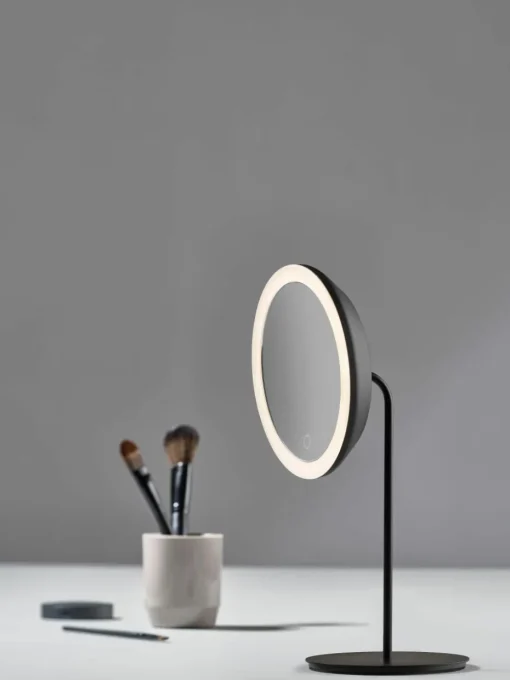 Make-up spiegel Maguna op batterijen met vergroting en verlichting