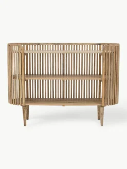 Mangohouten wandkast Sali