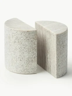 Marmeren boekensteun Nile, 2 stuks