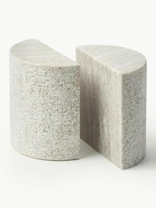 Marmeren boekensteun Nile, 2 stuks