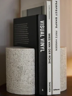 Marmeren boekensteun Nile, 2 stuks