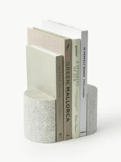 Marmeren boekensteun Nile, 2 stuks