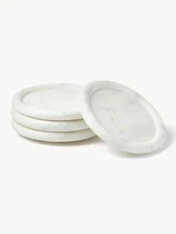 Marmeren onderzetter Yael, 4 stuks