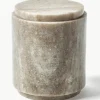 Marmeren opbergpot Simba, H 14 cm