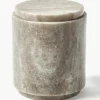Marmeren opbergpot Simba, H 12 cm
