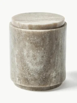 Marmeren opbergpot Simba, H 12 cm