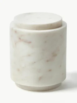 Marmeren opbergpot Simba, H 14 cm
