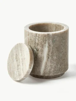 Marmeren opbergpot Simba, H 14 cm