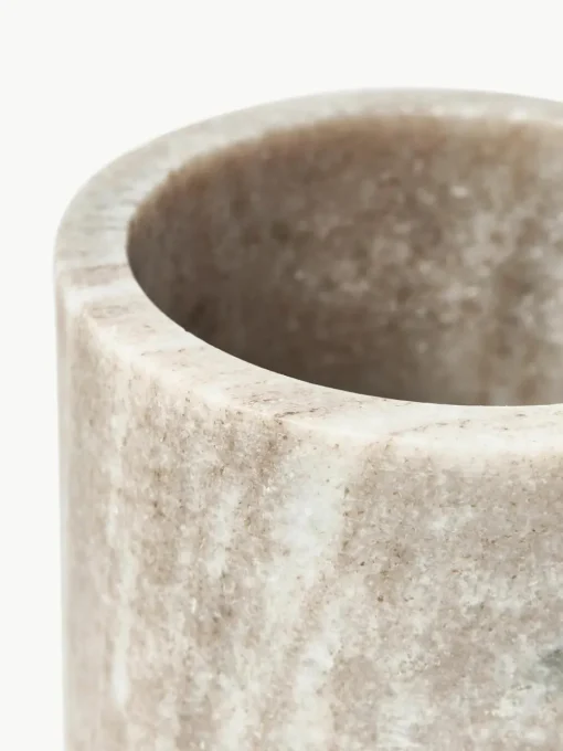 Marmeren opbergpot Simba, H 14 cm