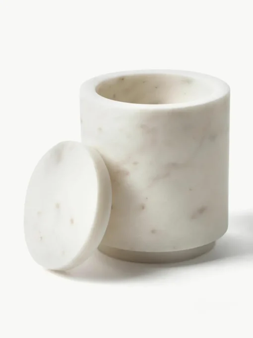 Marmeren opbergpot Simba, H 12 cm