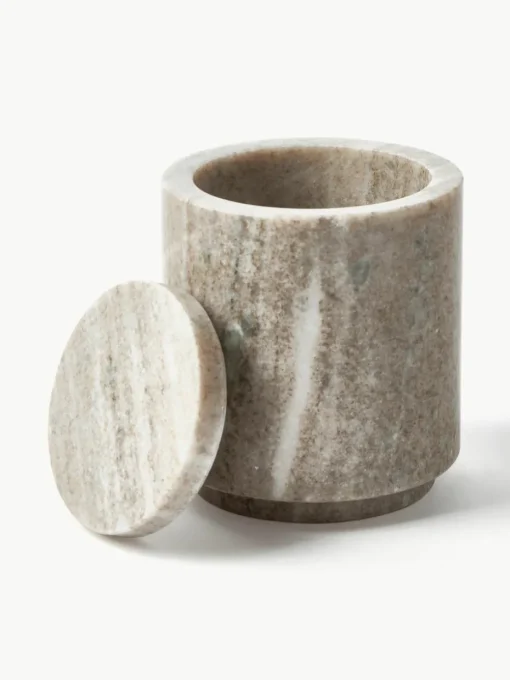 Marmeren opbergpot Simba, H 12 cm