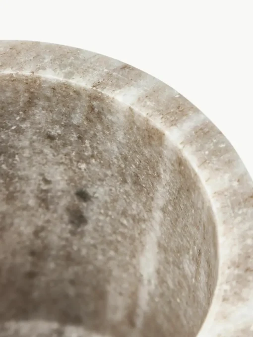 Marmeren opbergpot Simba, H 14 cm