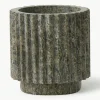 Marmeren plantenpot Loon