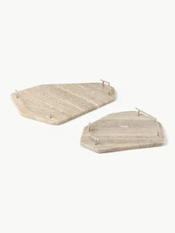 Marmeren serveerplateau Han, B 38 cm
