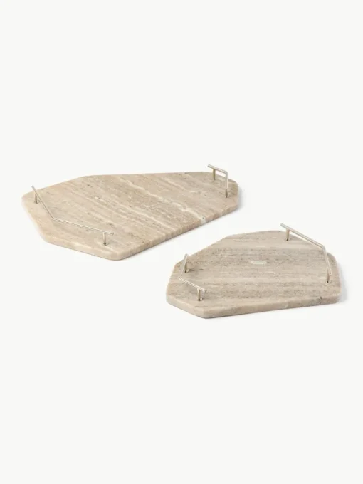 Marmeren serveerplateau Han, B 38 cm